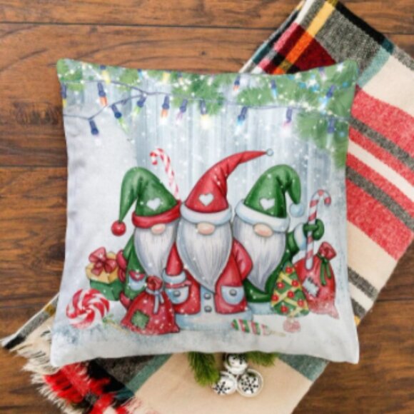 🎄NEW🎄Christmas Cartoon Graphic Cushion Cover - Picture 8 of 8